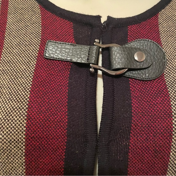 Jones Studio Cardigan Plaid Sweater Duster Long Size Small - Picture 4 of 10